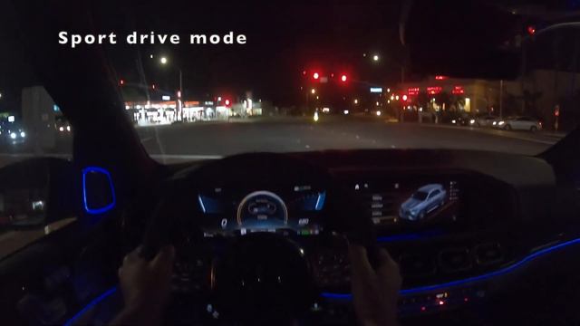 2021 Mercedes AMG GLE 63 S POV Night Drive (3D Audio)(ASMR)