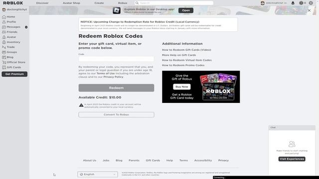 How to Redeem ROBUX codes! (Step by Step) смотреть онлайн