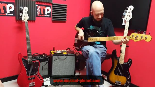 Bajo Squier Delux Dimension Bass by Fender смотреть онлайн