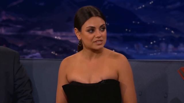 Мила Кунис про русский язык на шоу у Конана О'Брайена [Русская Озвучка] смотреть онлайн