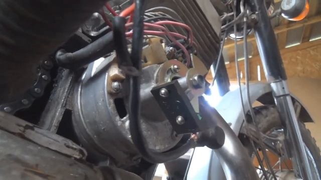 бесконтактная система зажигания на ИЖ Юпитер