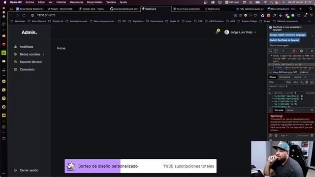 ? Parte 2 | Dashboard | Frontend | React (Vite ) + Tailwind CSS ? смотреть онлайн