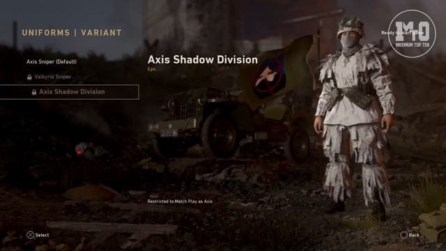 CALL OF DUTY WWII - ALL NEW AXIS OUTFITS - THE WAR MACHINE смотреть онлайн