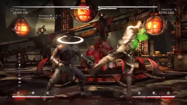 Guia de Mortal Kombat X - "Quan Chi" Combo de 10+ Golpes! Variante Hechicero! смотреть онлайн