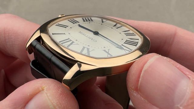 Cartier Drive De Cartier Extra-Flat WGNM0006 Cartier Watch Review