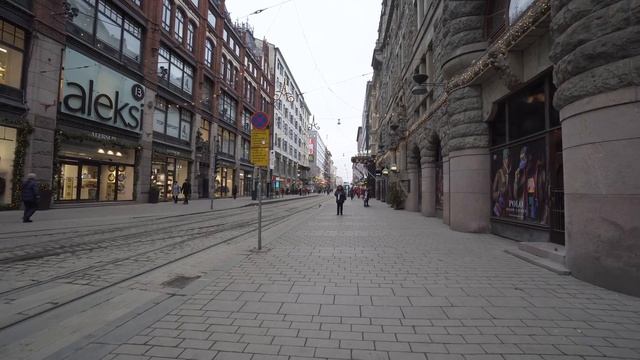 Helsinki City Center // Finland 4k смотреть онлайн