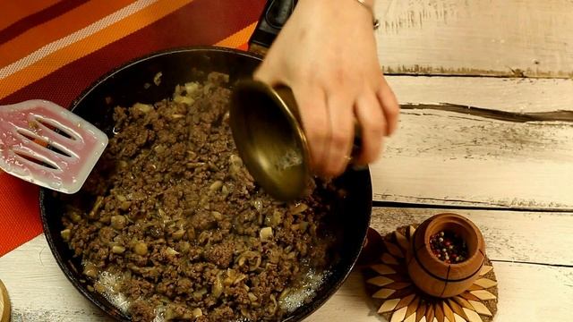 Картофельная запеканка с мясным фаршем смотреть онлайн