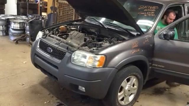 2A7685 - 2002 Ford Escape V6 3.0L AT 4x4 смотреть онлайн