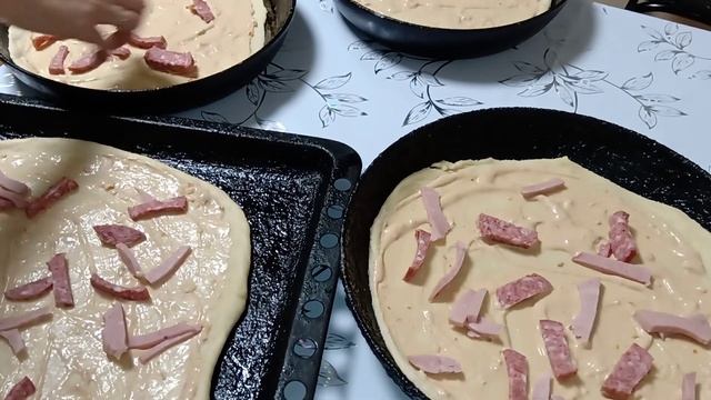 Тесто для пиццы как в пиццерии за 10 минут. Супер тесто без корочек. смотреть онлайн