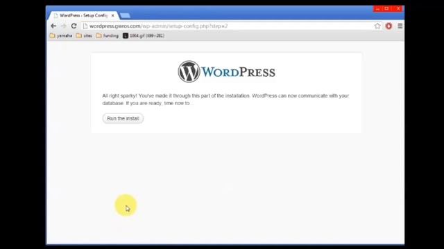 Lesson # 3 - wp config (Installing WordPress to your site) смотреть онлайн