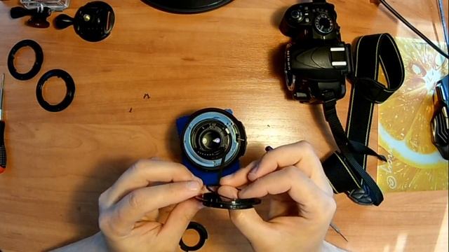 Ремонт объектива Nikon D3100