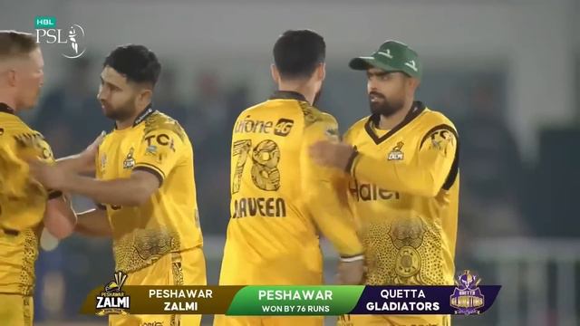PSL 9 | Winning Moments | Peshawar Zalmi vs Quetta Gladiators | Match 25 | M1Z2A смотреть онлайн