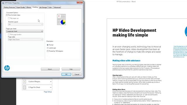 Printing Multiple Pages per Sheet with an HP LaserJet Printer | HP LaserJet | HP смотреть онлайн