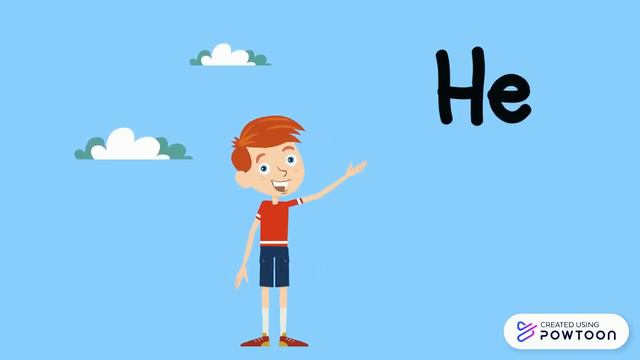 Kindergarten: He And She