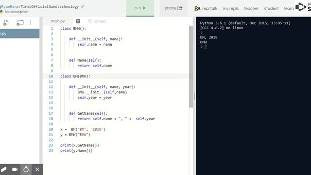 OOP in Python BEGGINERS TO INTERMEDIATE Inheritance + Parent Classes смотреть онлайн