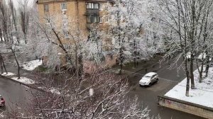 ВЛОГ Зима в марте / Мама не пускает на улицу Кира плачет/ Карантин