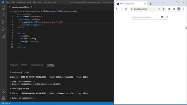 Getting Started with the Angular DateTime Picker Component смотреть онлайн