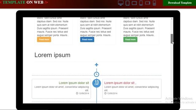 Free Small Company Bootstrap Template | Responsive Website Template смотреть онлайн