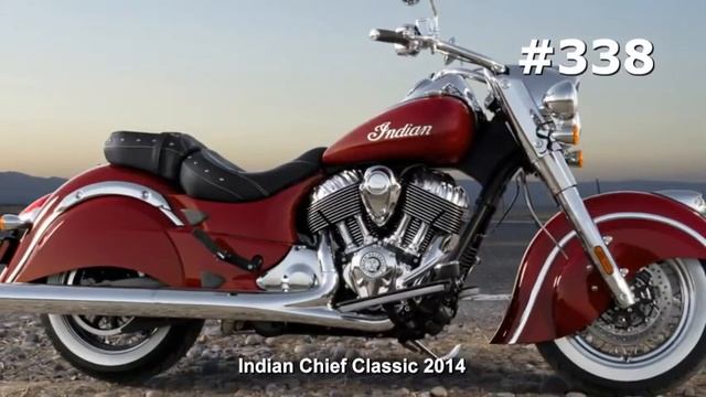 #338. Очень мощный мотоцикл Indian Chief Classic 2014 смотреть онлайн