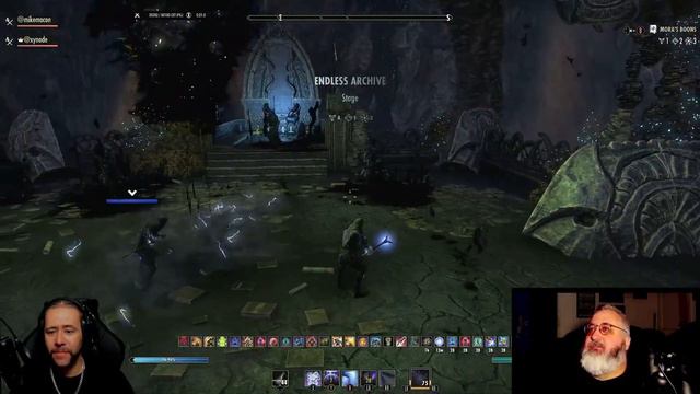 ESO | Endless Archive Lazy Sorc DUO PART II | Epic Collaboration With Mikemacon! 🎮