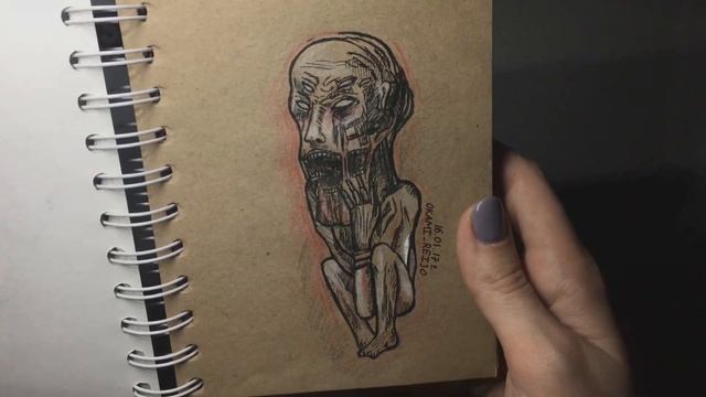 ОБЗОР НА ВТОРОЙ СКЕТЧБУК | My second sketchbook смотреть онлайн