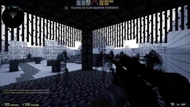 CS:GO Minecraft Map Test (with bots) смотреть онлайн