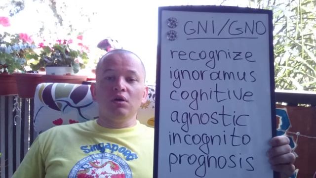 Слова с корнем GNI / GNO | Латинские и греческие корни слов в английском | Подготовка к TOELF & SAT смотреть онлайн