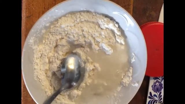 Суп с галушками