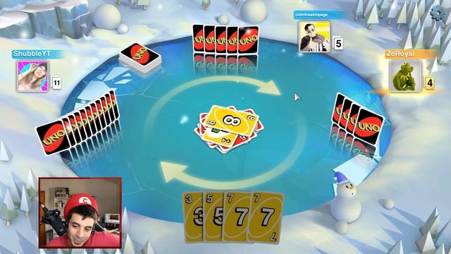 Christmas in July | WHAT'S JUMP IN RULES?! (UNO Multiplayer - Jump In) смотреть онлайн