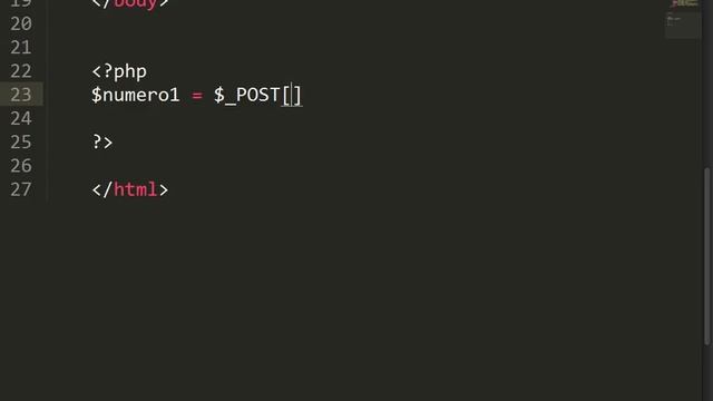 SUMA EN HTML Y PHP смотреть онлайн