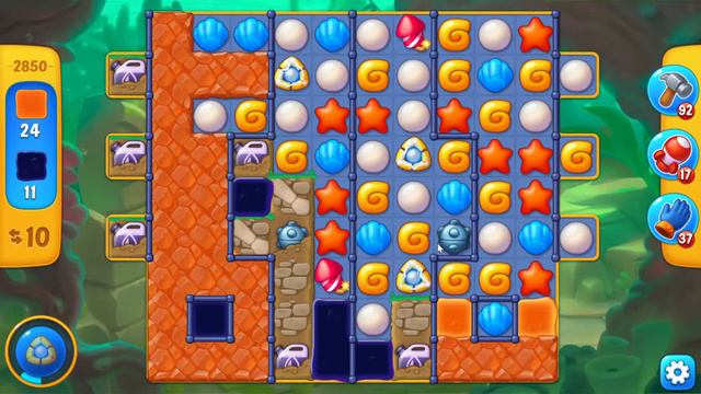 Fishdom 2850 Hard Level - NO BooSTERS смотреть онлайн