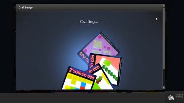 STEAM TRADING CARDS GooCubelets 2 Steam Badge Level 1 смотреть онлайн