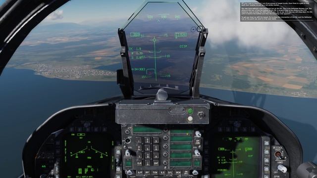 DCS: F/A-18C Hornet CCIP Bombing Lesson Recording смотреть онлайн