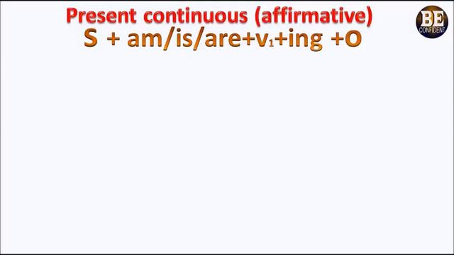 Present continuous/progressive tense |Uses and structures|(HINDI) video by BE CONFIDENT. смотреть онлайн