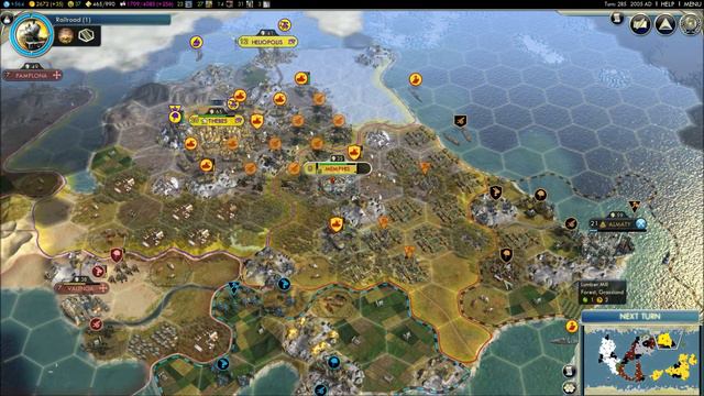 Civilization V - Episode 16, part 4 - Siam vs Egypt смотреть онлайн