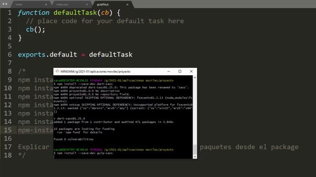 22 - Programacion web - Gulp 1/2 #workflow #gulp #task #runner смотреть онлайн