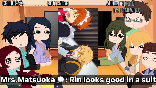 Past Free! Reacts || Part 2 : Parents Reaction || Gacha Club смотреть онлайн