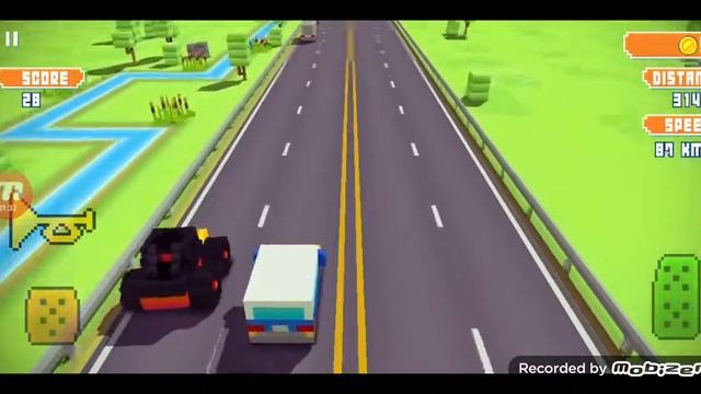 Название игры Blocky Highway. смотреть онлайн