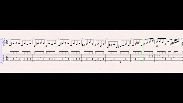 Fade to black. Metallica guitar Tabs . смотреть онлайн