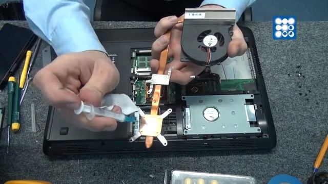 Ноутбук ASUS K52JT профилактика СО