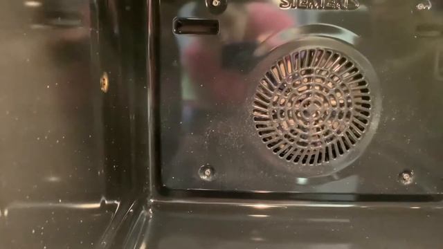SIEMENS HB676G5 отчистка духовки Пиролизю. смотреть онлайн