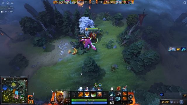 ЛЕГИОНКА ТОП 1 ХАРДЕР ЭТОЙ МЕТЫ В 7.35🔥LEGION COMMANDER DOTA 2