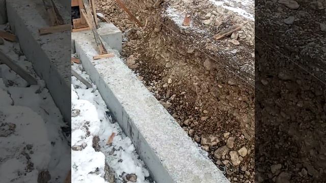 Монолитный столбчатый фундамент. Монтаж анкерные болты и пластина смотреть онлайн