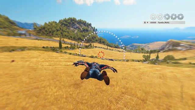 JustCause 3 wingsuite fly / Just Cause 3 полёт на вингсьюте смотреть онлайн