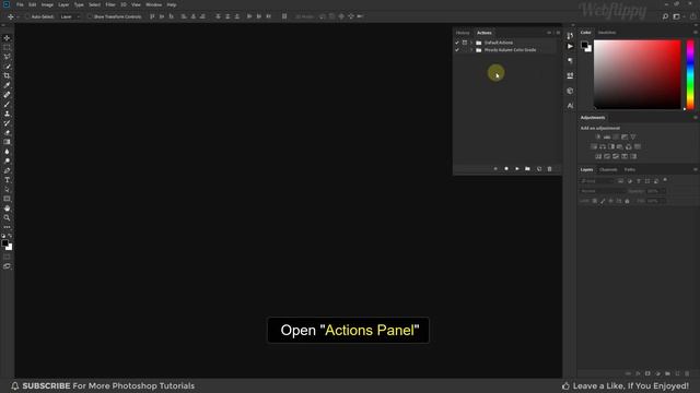 One-Click Color Grade Multiple Photos in Photoshop | Photoshop Tutorial смотреть онлайн