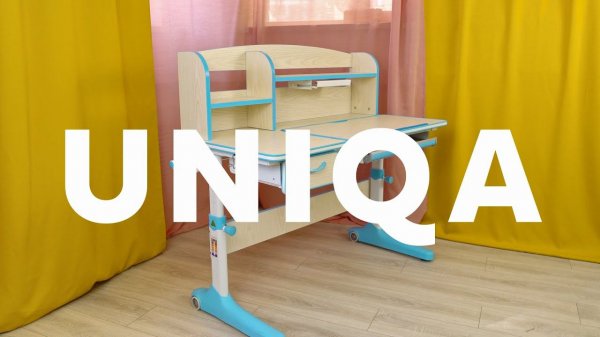Детская ортопедическая парта Anatomica Uniqa с регулируемой высотой