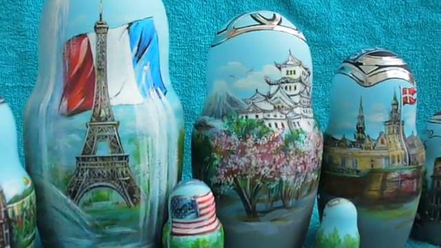 Города мира. Художник Марина Казакова