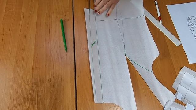 Моделирование жакета по просьбе подписчиков. Новая рубрика Хочу МК.mp4 смотреть онлайн