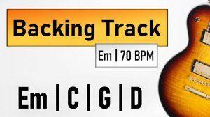 Минус Ми Минор в стиле поп-рок 70 bpm
Rock Pop BACKING TRACK E Minor ｜ Em C G D ｜ 70 BPM