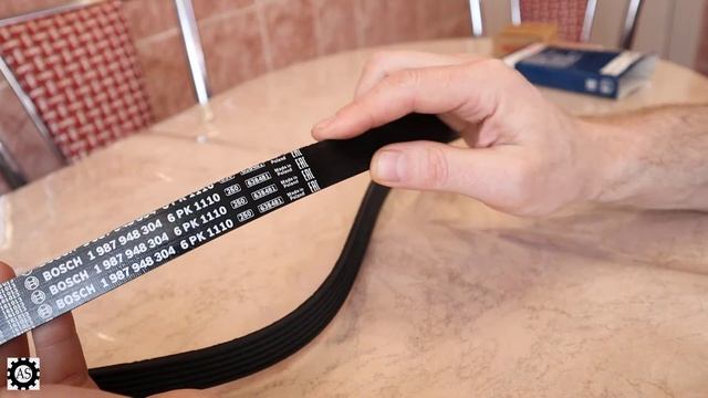Ремень генератора Bosch 1.8 TSI смотреть онлайн